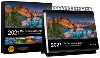 Tischkalender Die Farben der Erde 2021