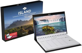 Island Tischkalender 2021