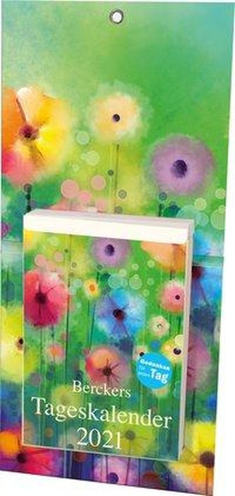 Berckers Tageskalender 2021 mit Rückwand