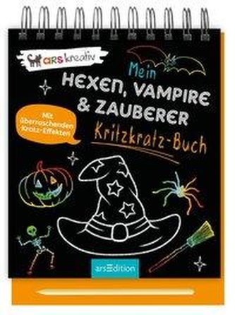 Mein Kritzkratz-Buch Hexen, Vampire & Zauberer