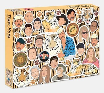 The Tiger King Puzzle: 500 piece jigsaw puzzle
