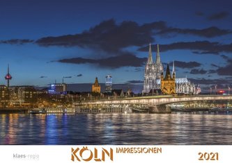 Köln 2021 Bildkalender A2 quer