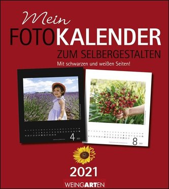 Fotokalender zum Selbergestalten 2021 24 x 21,5 cm