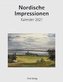Nordische Impressionen 2021. Kunstkarten-Einsteckkalender