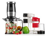 SM3390 Fresh&Nutri smoothie mixér, chopper, mlýnek, 700 W + láhve 2 x 570 ml + 400 ml černý