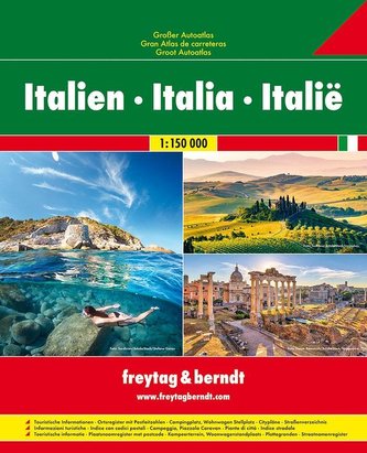 Italien, Großer Autoatlas 1:150.000