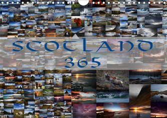 Scotland 365 / UK-Version (Wall Calendar 2021 DIN A4 Landscape)