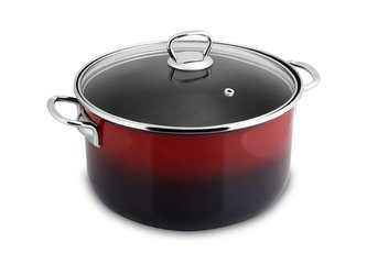 Kastrol LAMART LT1184 EMAIL 5,5l s poklicí