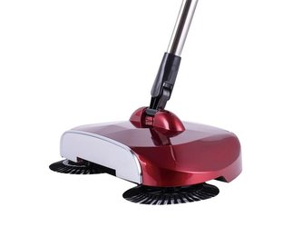 Zametač SANDY EF1 mechanický chrom/červená