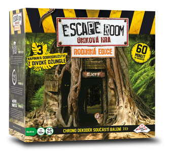 ESCAPE ROOM: úniková hra - Rodinná edícia - 3 scenáre