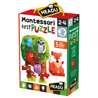 HEADU: Montessori Moje první puzzle - Les