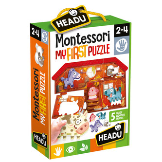 HEADU: Montessori Moje první puzzle - Farma