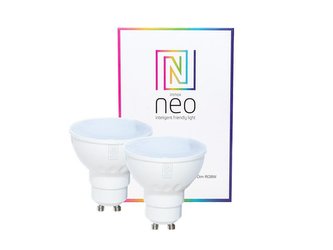 Chytrá WiFi žárovka LED GU10  3.5W RGBW IMMAX NEO 07006B 2ks