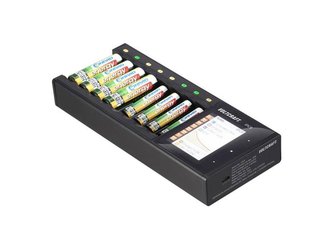 Nabíječka baterií VOLTCRAFT IPC-8 NiMH, NiCd, NiZn, Li-Ion, LiHV,LiFePO,AA, AAA,14500,1044