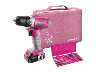 Skrutkovač AKU EXTOL LADY 402401