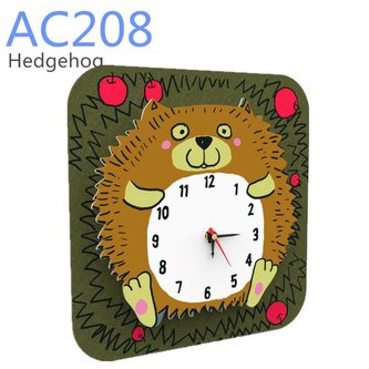 RoboTime 3D puzzle hodiny se strojkem ježek RoboTime 3D puzzle hodiny se strojkem ježek