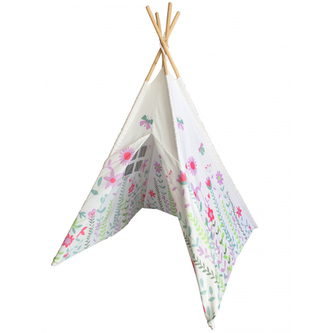 Dětský stan G21 TEEPEE JARNÍ LOUKA