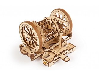 Ugears 3D dřevěné mechanické puzzle Stem Diferenciál