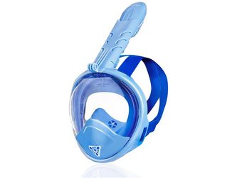 Maska dětská SPOKEY ZUMI JR celoobličejová modrá