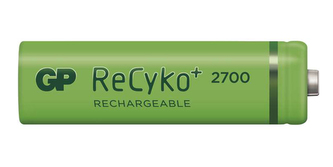 Baterie AA (R6) nabíjecí 1,2V/2700mAh GP Recyko+