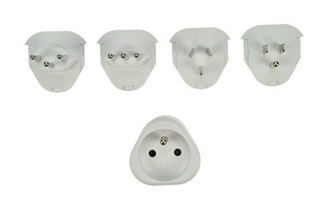 Adaptér cestovní SOLIGHT PA20 univerzální z ČR pro 150 zemí