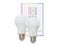 Chytrá WiFi žárovka LED E27  9W RGBW IMMAX NEO 07115B 2ks