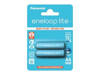 Baterie AA (R6) nabíjecí 1,2V/950mAh Eneloop PANASONIC LITE 2ks