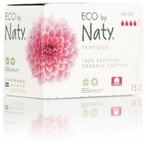 Dámské ECO tampóny Naty  - super plus (15 ks)