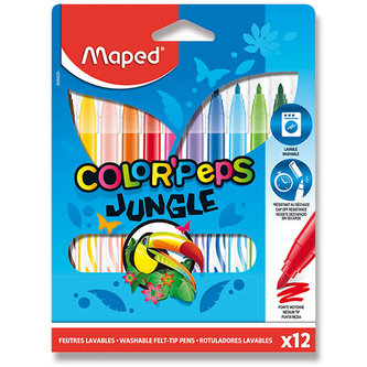 Maped - Fixy Color´Peps Jungle 12 farieb