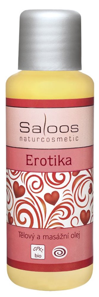 Saloos Bio telový a masážny olej - Erotika 50 ml