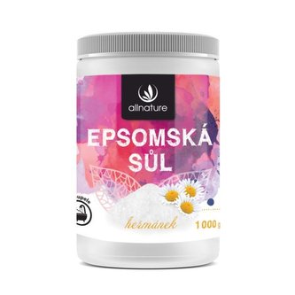 Allnature Epsomská sůl heřmánek 1000 g