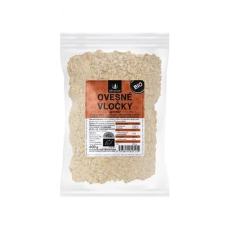 Allnature Ovesné vločky jemné BIO 400