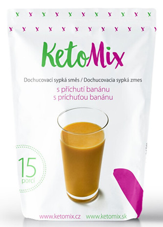 KetoMix Příchuť ke koktejlu - banán 45 g