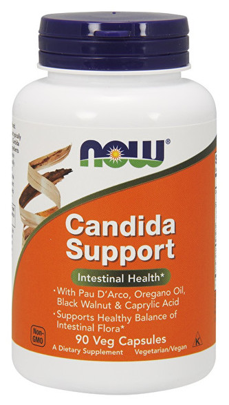 NOW Candida Support 90 kapslí
