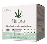 Cannaderm Cannaderm Natura lázeňské mýdlo s rašelinou 80 g