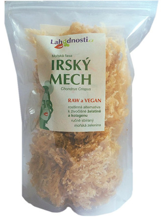 Lahodnosti Irský mech čerstvý RAW 500 g