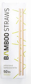 Bamboo Europe Bambusové brčko 6 mm x 23 mm box 50 ks