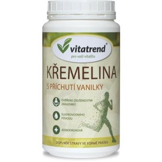 Vitatrend Křemelina Vitatrend 300 g s příchutí vanilky