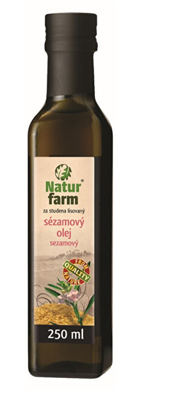 Natur farm Sezamový olej  0, 25 l