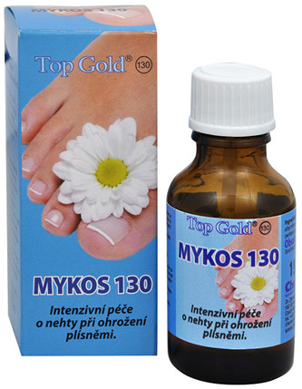 Chemek TopGold - Mykos 130 - pro nehty ohrožené plísní 20 ml