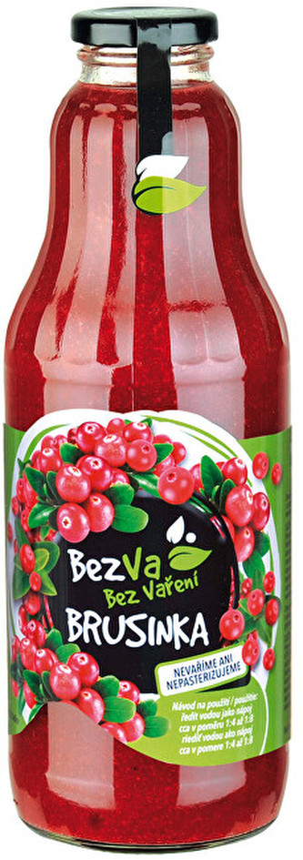 MADAMI S.R.O. BezVa 1000 ml Brusinka