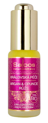 Saloos Kráľovská starostlivosť Argan &amp; Opuncie &amp; Ruže 20 ml