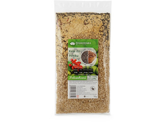 Damodara Instantní kaše do hrnku pohanková s chia semínky, goji a jablky 50g