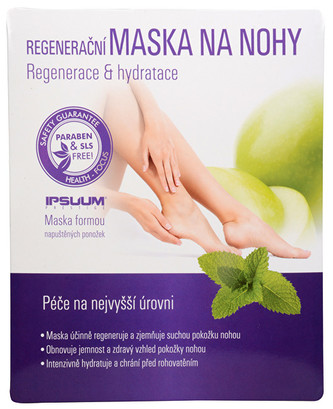 Ipsuum Prestige Regenerační maska na nohy - ponožky