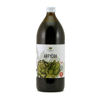 EkoMedica Czech Artičok – 99,8% šťava z artičoku 1000 ml