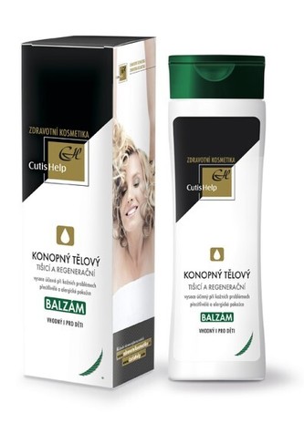 Cutishelp BALZÁM konopný tělový přípravek 200 ml