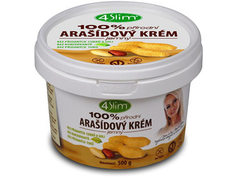 4Slim Arašidový krém jemný 500 g