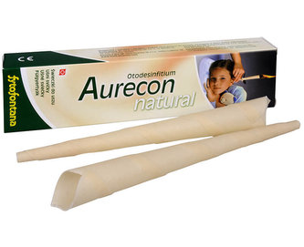 Herb Pharma Aurecon ušné sviečky Natural 2 ks