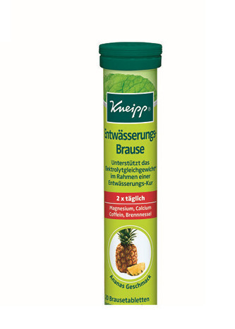 Kneipp Šumivé tablety na podporu odvodnenia 20 ks