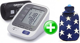 OMRON Pažní tlakoměr M6 Comfort Intelli + Termofor s motivem hvězda